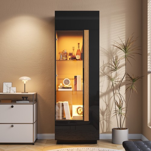 180cm vitrinenschrank - 180cm,