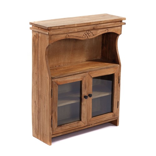 Holz wandschrank mit - |,