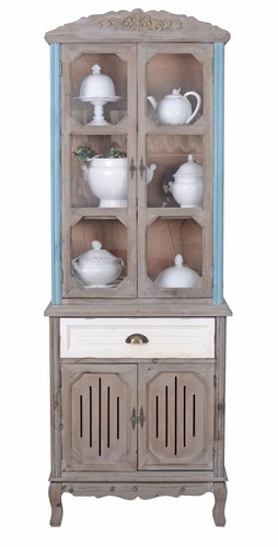 Antik vitrine buffet - buffet, schrank