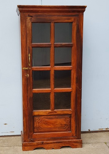 Glasvitrine vintage - glasvitrine,