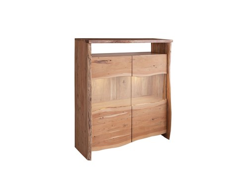 Highboard akazienholz massiv - highboard akazienholz,