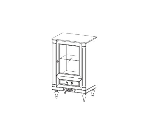 Klassische vitrine kommoden - klassische,