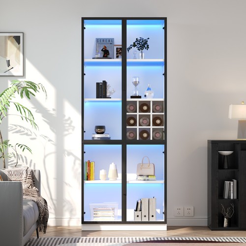 Weiß vitrine glasvitrine - vitrine,