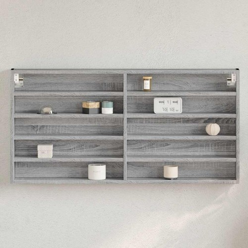 Vitrinenschrank grau sonoma - vitrinenschrank,