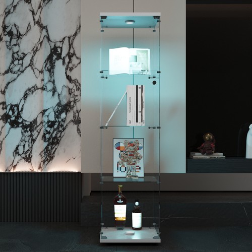 Glasvitrine standvitrine mit - glasvitrine,
